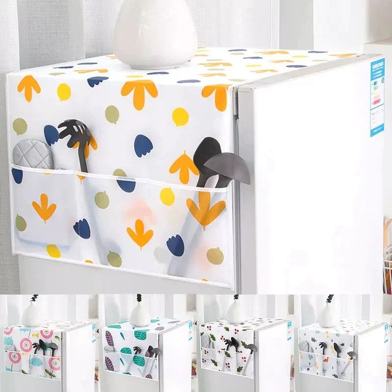 Imported Transparent Fridge Cover