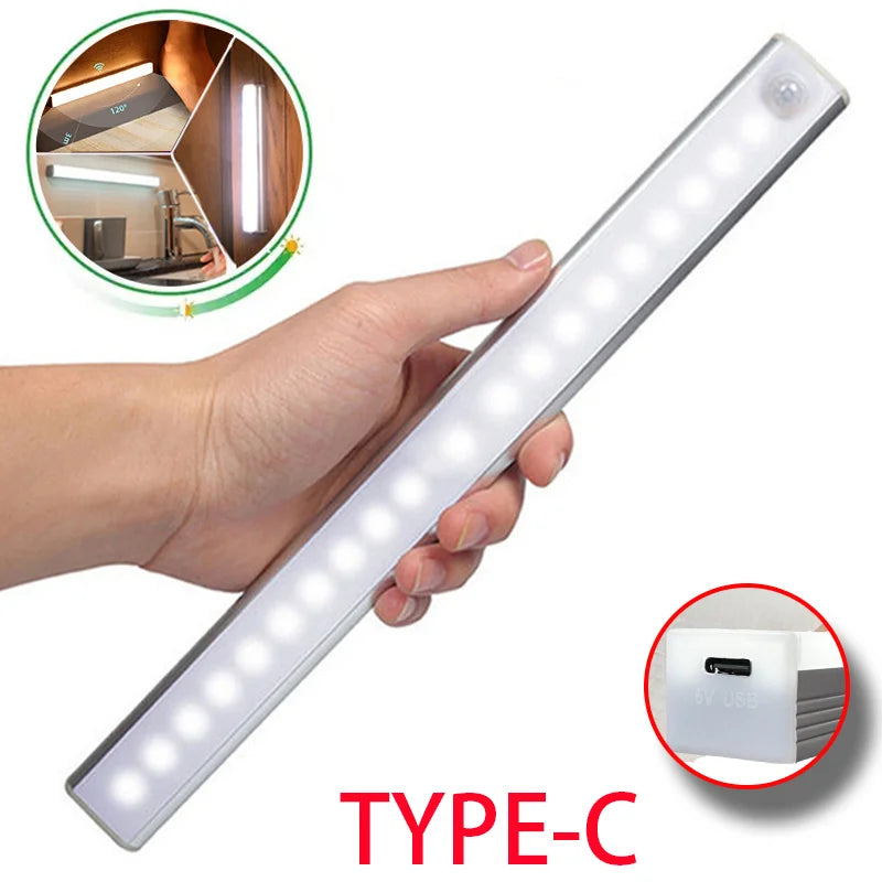 20inch LED Motion Sensor Strip Light, Home and Living
