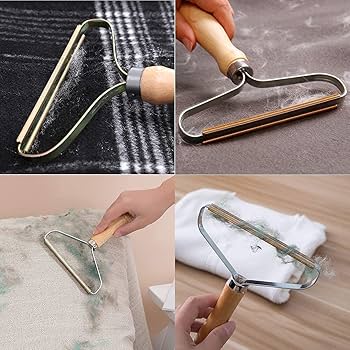 Handheld Wooden Fabric Cleaner Brush, Home and Living