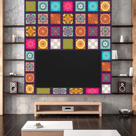 12 Pcs Tile Stickers Easy Peel & Stick, Home and Wall Decor 