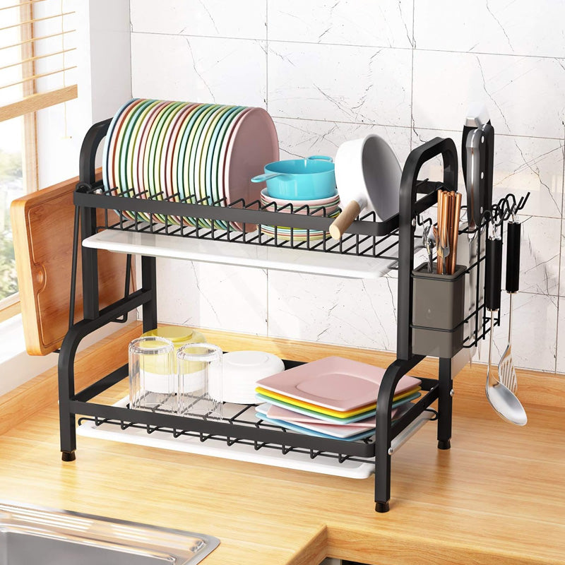 2 Tier Kitchen Dish Drying Stand