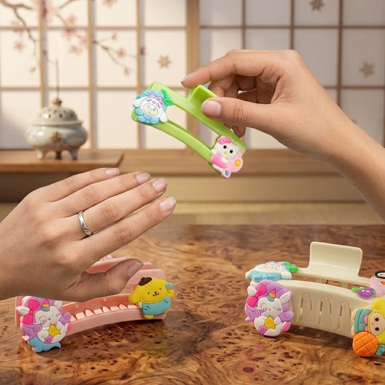 1Pc Character Hair Clip – Easy to Wear & Secure Grip