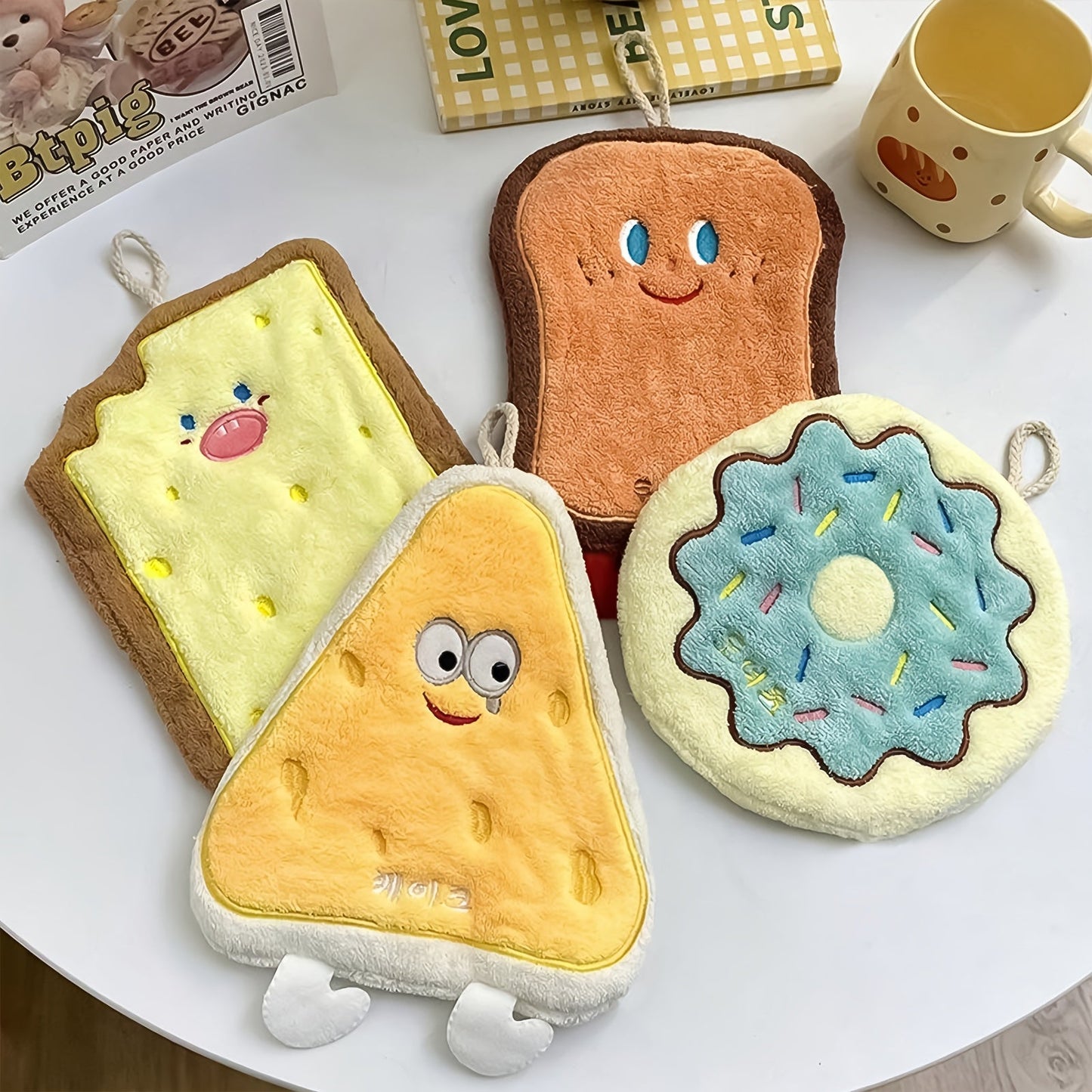 1Pcs Cartoon Kitchen Towel, kitchen Accessories 