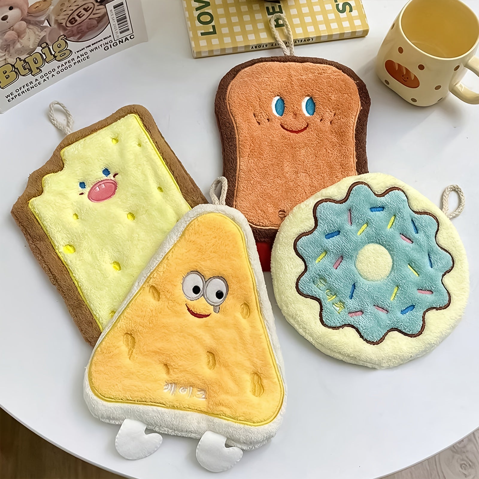 1Pcs Cartoon Kitchen Towel, kitchen Accessories 