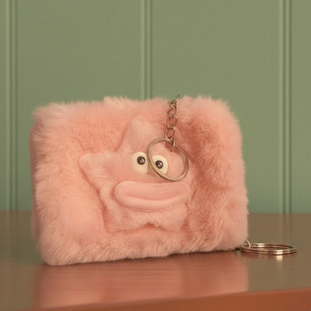 1Pcs Smiley Keychain Pouch – Fun & Stylish Accessory, Home and Living 