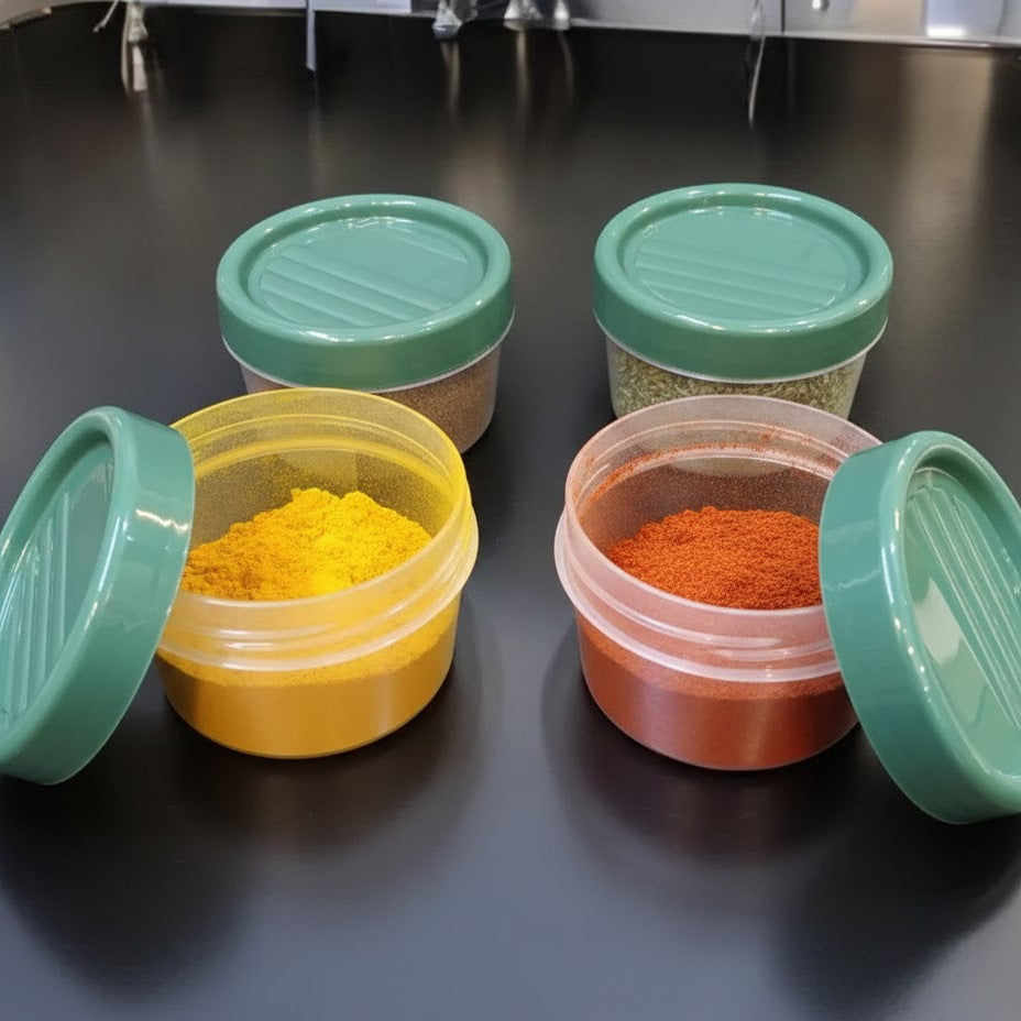 200ml Clear Storage Jar – 4 Pieces, Kitchen Accessories 