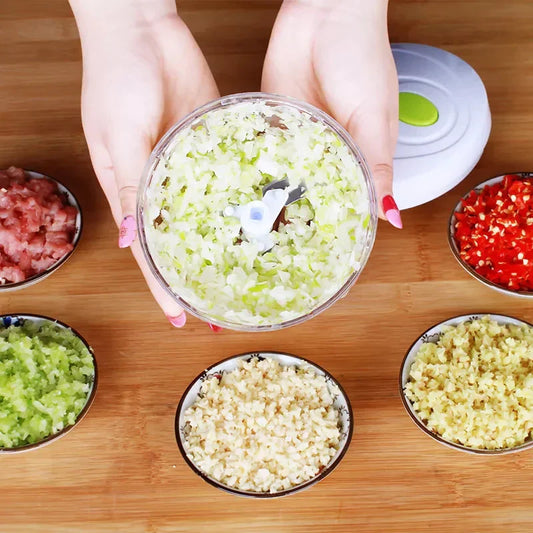 Portable High Speed Vegetable & Fruit Chopper