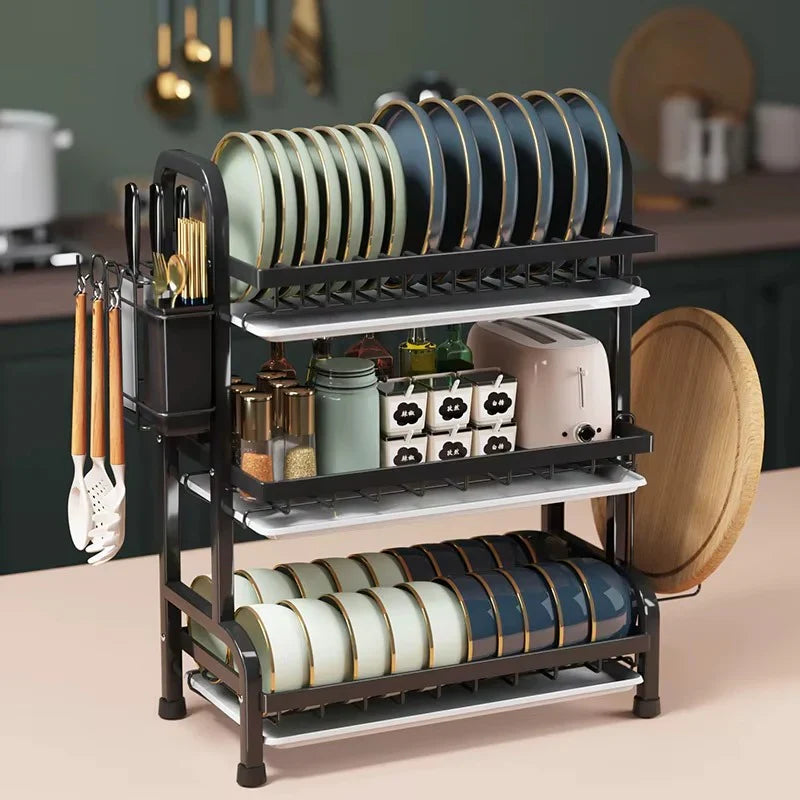 3 Tier Dish Drying Rack