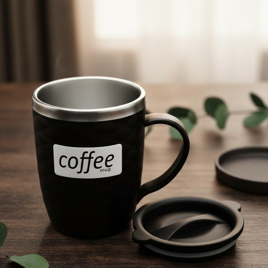 400ml Coffee Mug – Keeps Beverages Fresh, Kitchen Accessories 