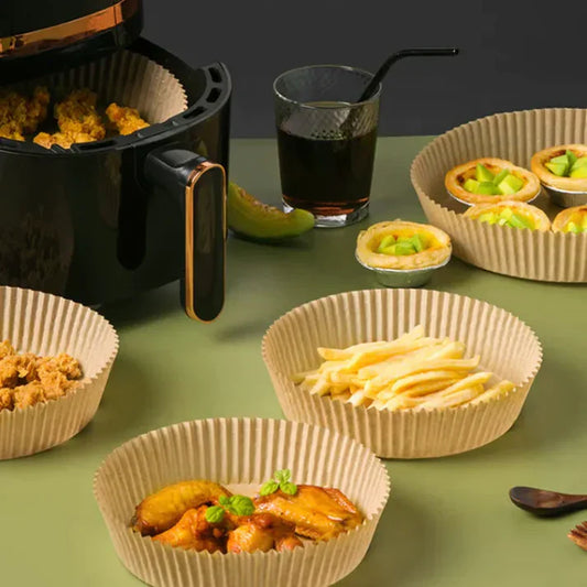50-Piece Air Fryer Disposable Paper Liners