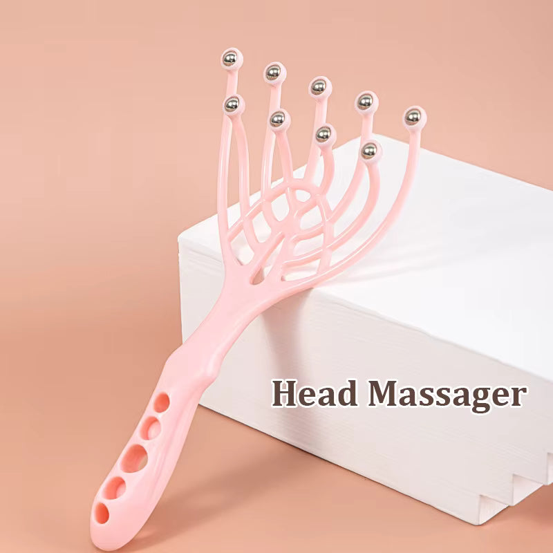 9 Prong Head Scratcher Massage Tool
