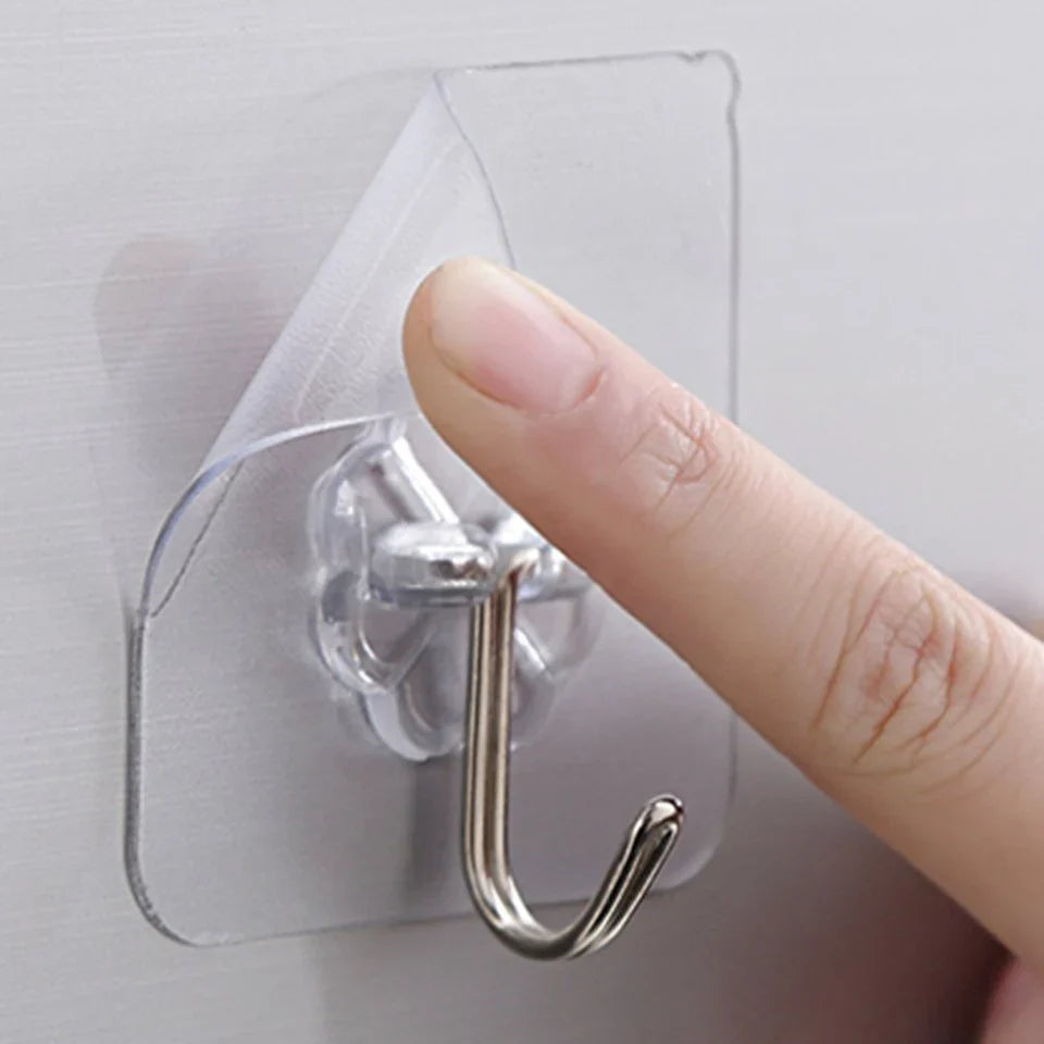 Adhesive Wall Hooks – Clean Look & Easy Removal, Home an Wall Decor