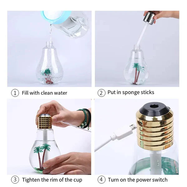 Bulb Humidifier, Home and Living 