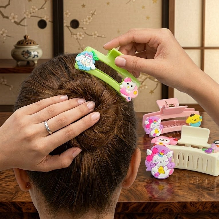 Character Hair Clip – Perfect for Daily Wear, Health and Beauty 