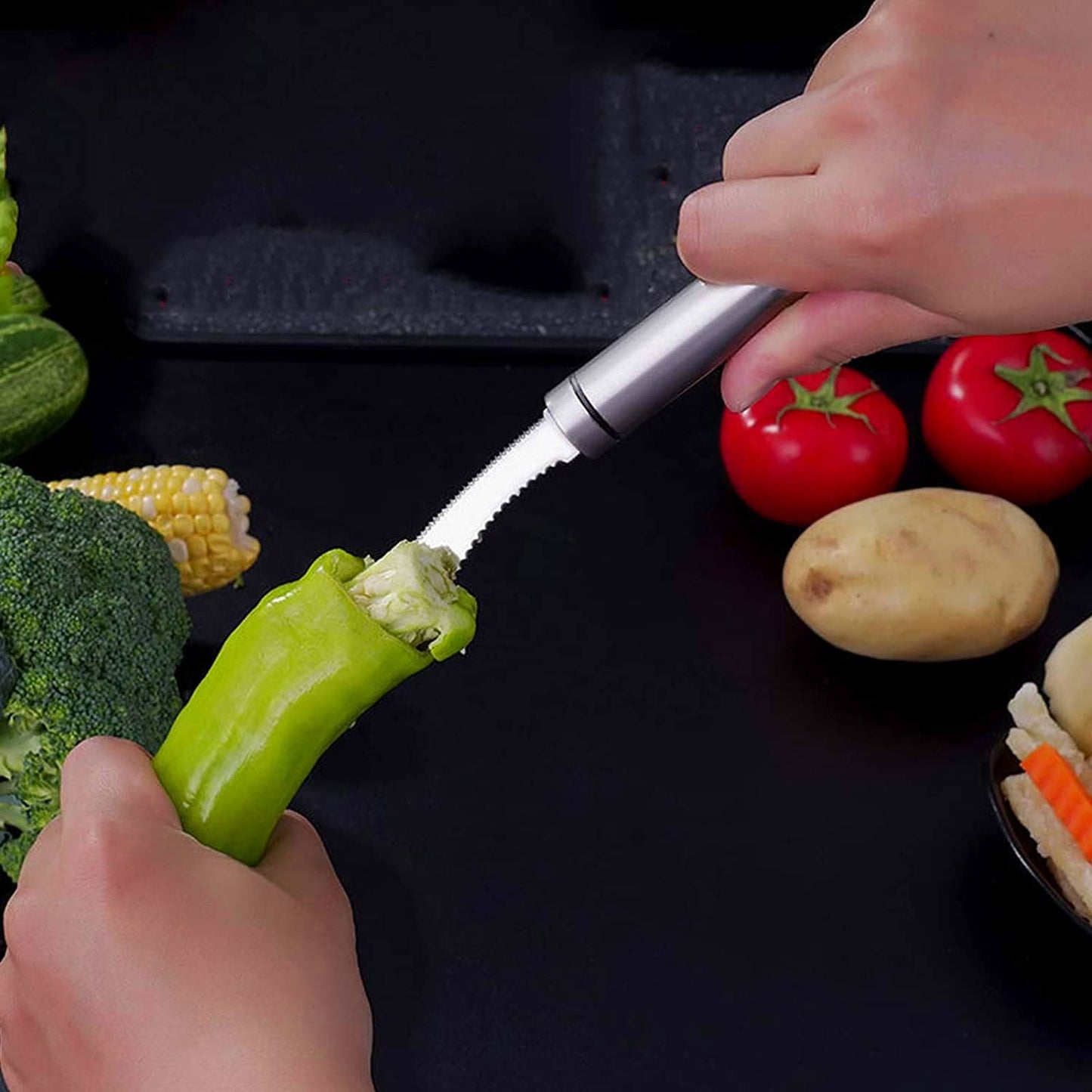Stainless Steel Chili Seed Remover