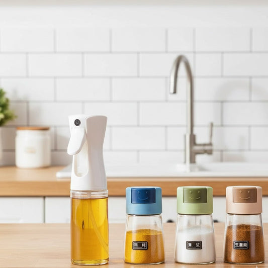 Compact Oil & Spice Set, Kitchen Accessories 