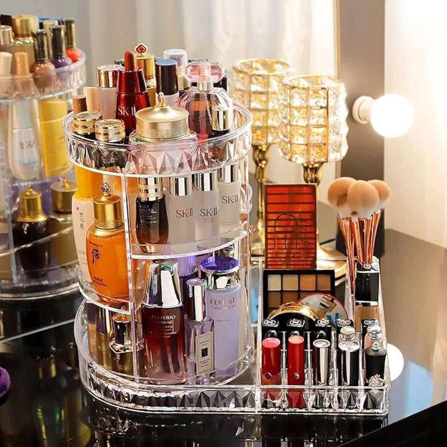 Multi-Function Transparent  Dressing Case