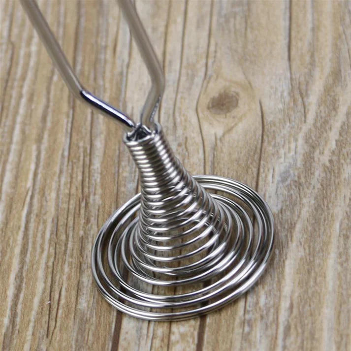 Stainless Steel Spring Egg Beater Hand Whisk