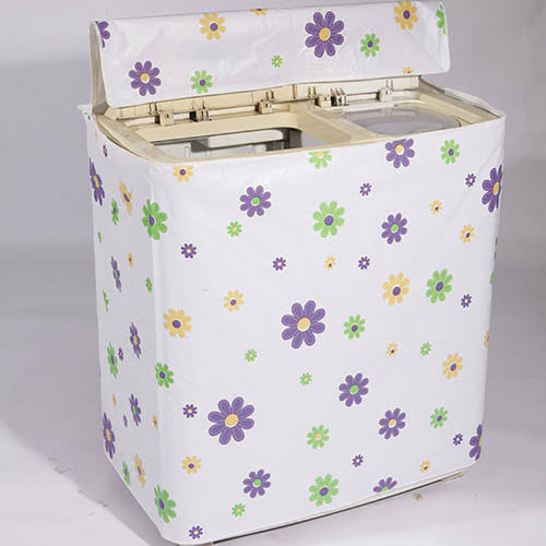Dust Proof Double Washing Machine Cover
