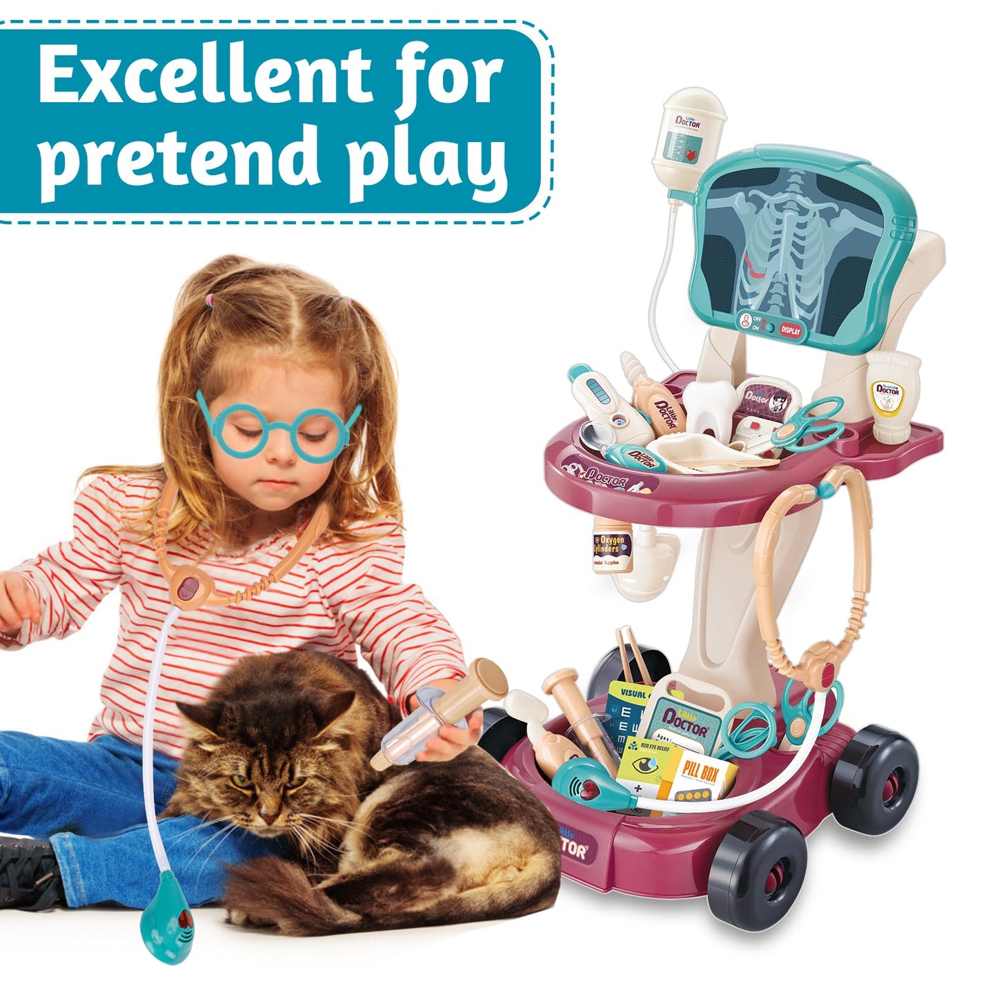 Medical Role Play Station, Babies and Toys 