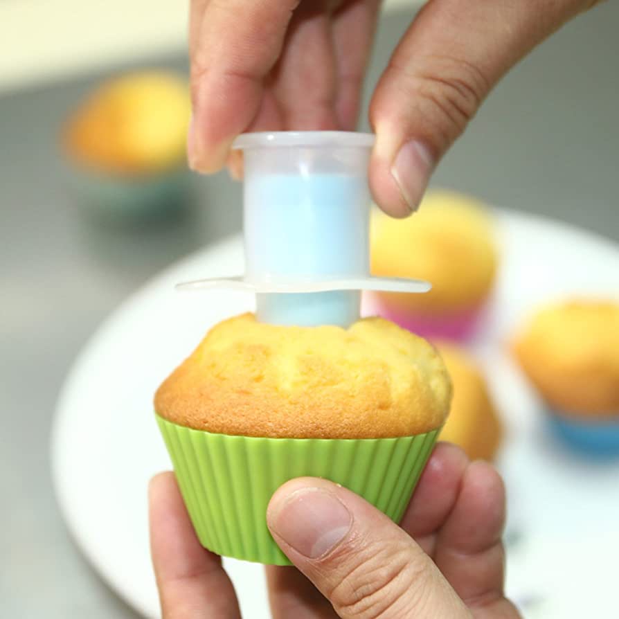 Mini Cupcake Corer Plunger Muffin Cake Hole Digger Bread  Decorating Tools