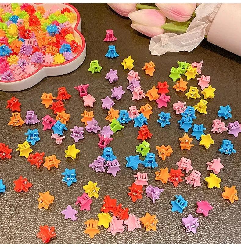 Mini Flower Hair Clips Set of 12 – Trendy & Easy to Use, Health and Beauty 