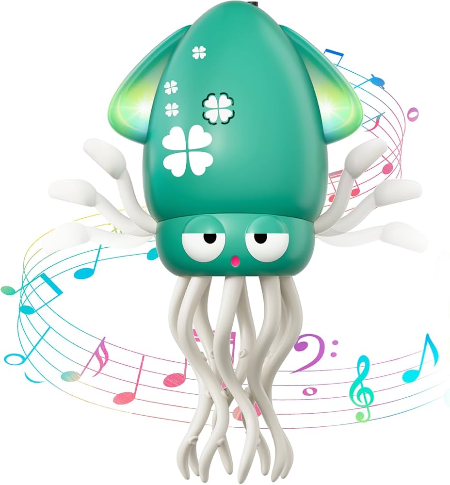 Musical Dancing Squid Toy , Babies and Toys 