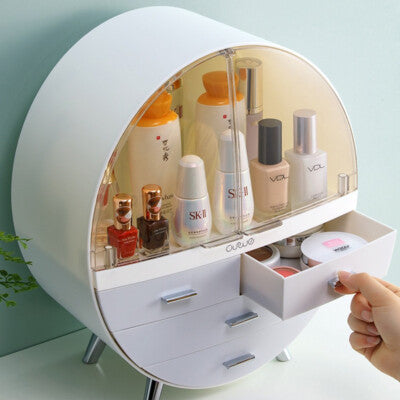 Oval Makeup Desk Organizer, Wardrobe and Organizer 