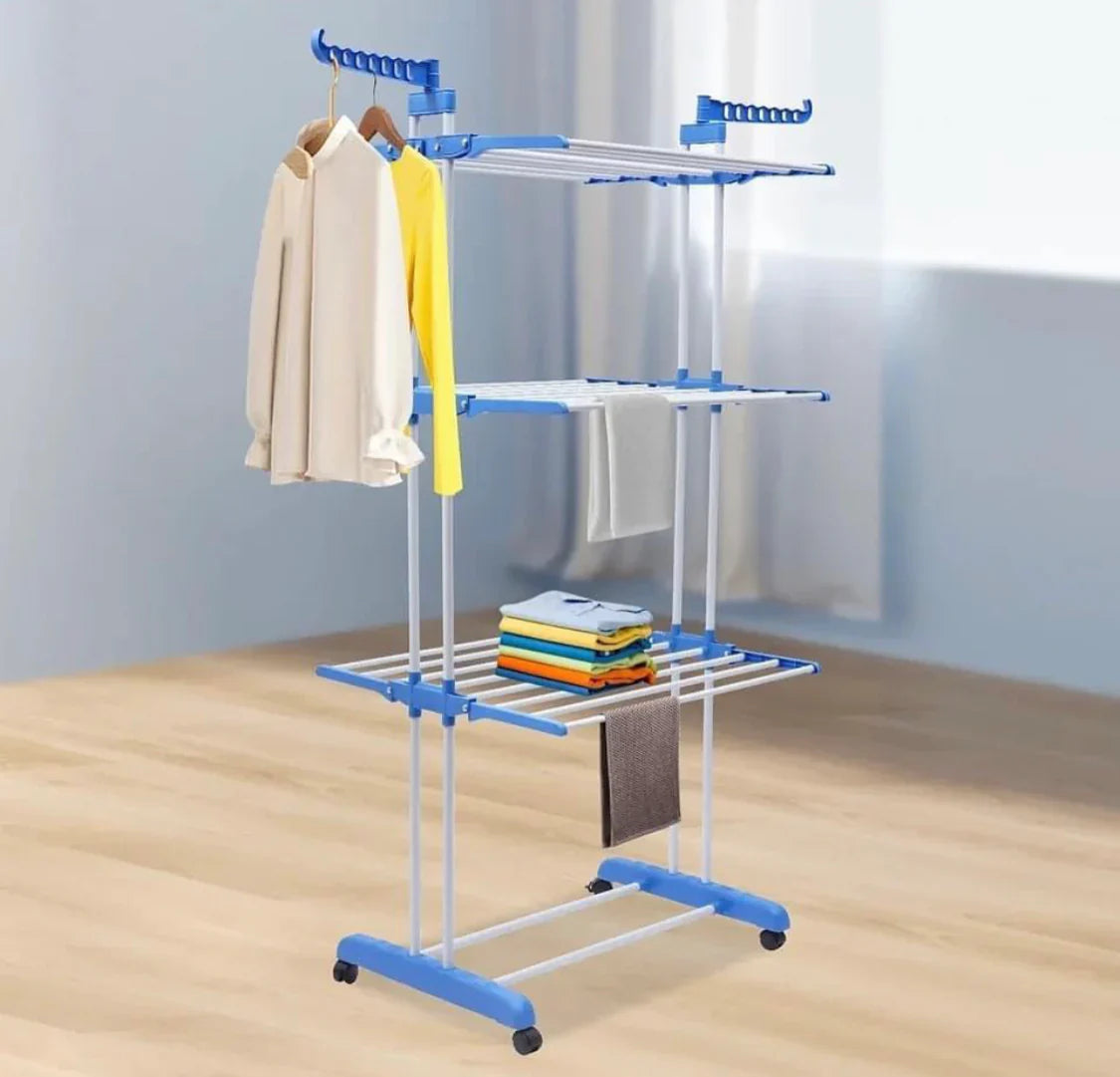 Portable 3 Tier Foldable Laundry Drying Rack