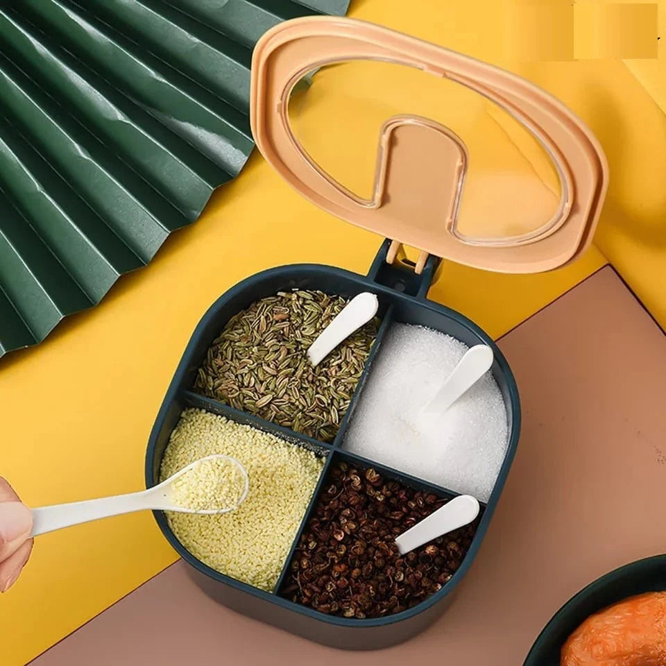 Premium 4-in-1 Spice Organizer, Kitchen Accessories 