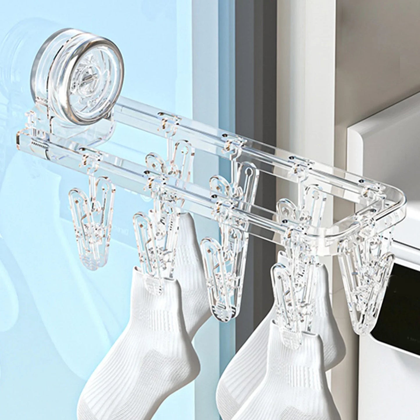 Suction Cloth Drying Rack
