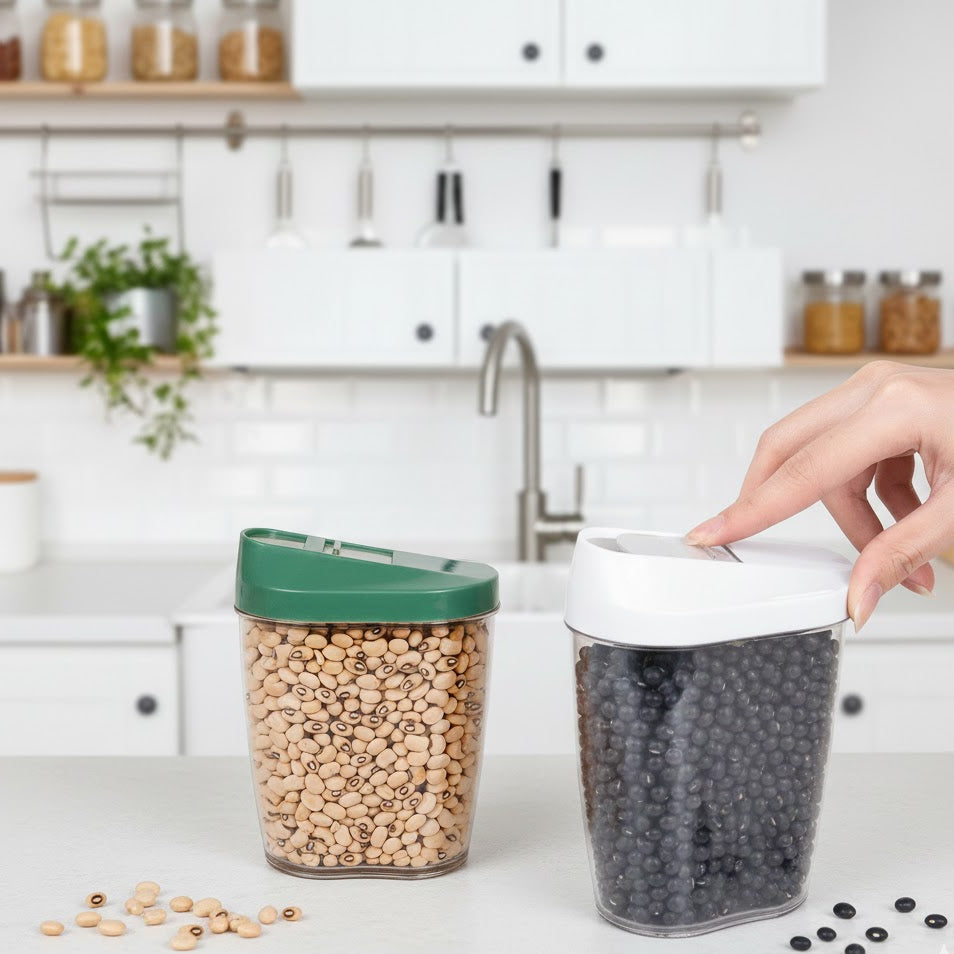 Trendi 1000ml Jar – Perfect for Dry Items & Grains, Kitchen Accessories 