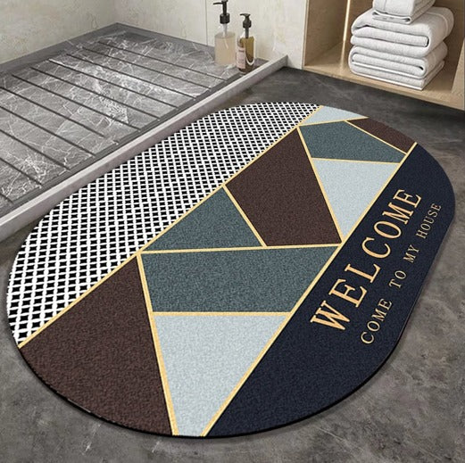 Water Absorbent Mats For Anti Slip Control