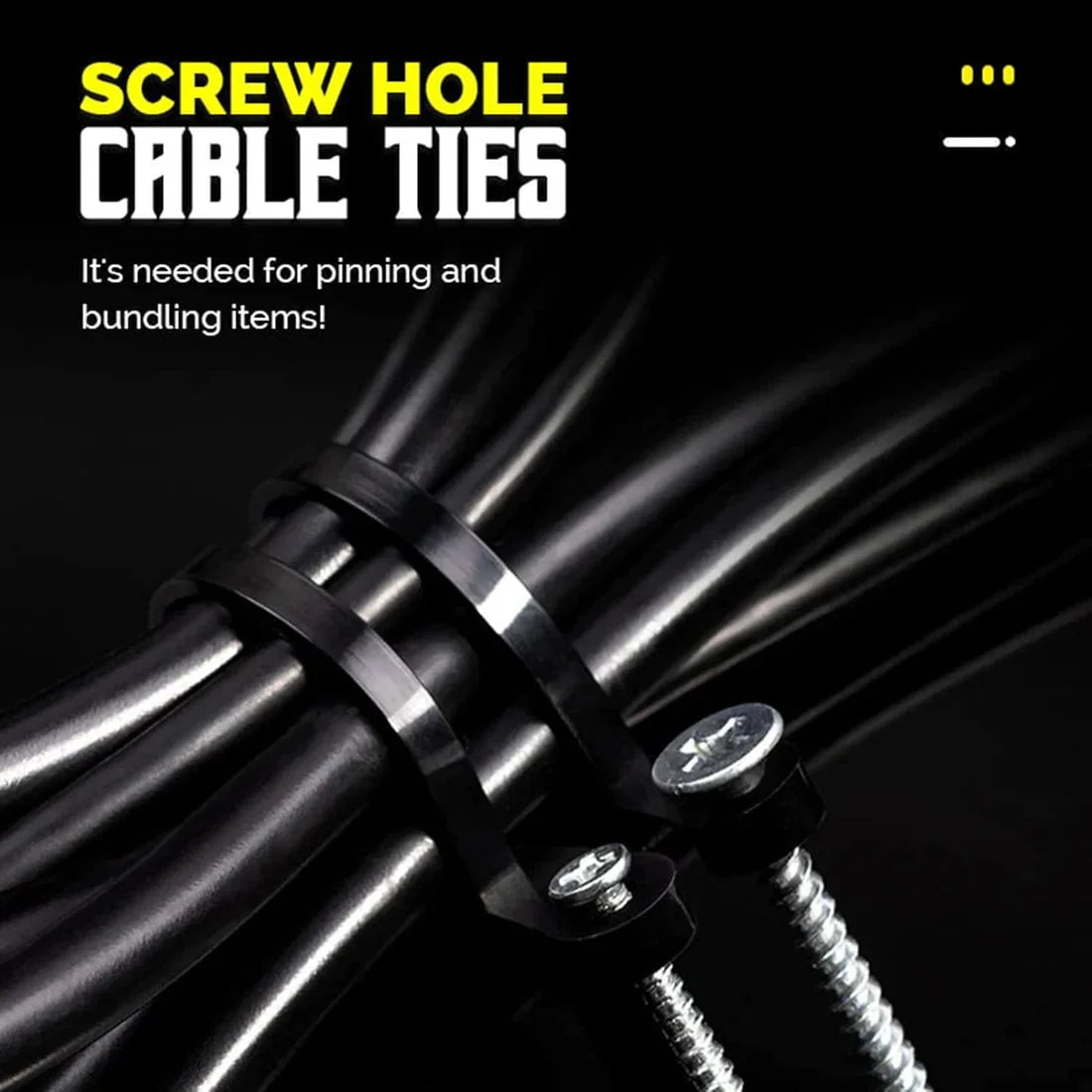 50 Pack Wire Tie Straps